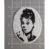 Unbranded Audrey Hepburn Patch Retro 50s Beauty Icon Embroidered Iron