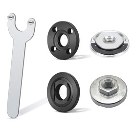Quick Release Nut for Angle Grinder, M14 Grinder Nut, 5 Pcs Angle Grinder Accessories (2 pcs 125 Lever + Spanner + M14 self-Locking Lever + Hexagonal M14 Lever Angle Grinder Accessories)