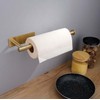 Paper Towel Holder Under Cabinet, Self Adhesive and Drilling Paper