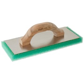 Kraft Tool PL603 Green Coarse Texture Float with Wood Handle, 12 x 5 x 1-Inch,Multi