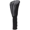 LEZAX TOHC-6551 TEE-OFF Driver Headcover Black x Silver