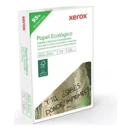 Hoja De Papel Ecológico Xerox Tamaño Oficio Paquete 500 Pz                                                                                            