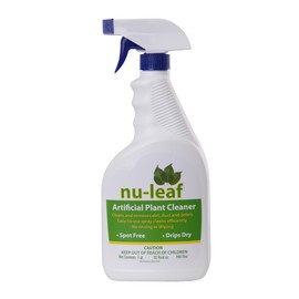 Nudell Nu-Leaf Spray & Drip-Dry Artificial Tree and Silk Plant Cleaner 32 FL.OZ (T9996)