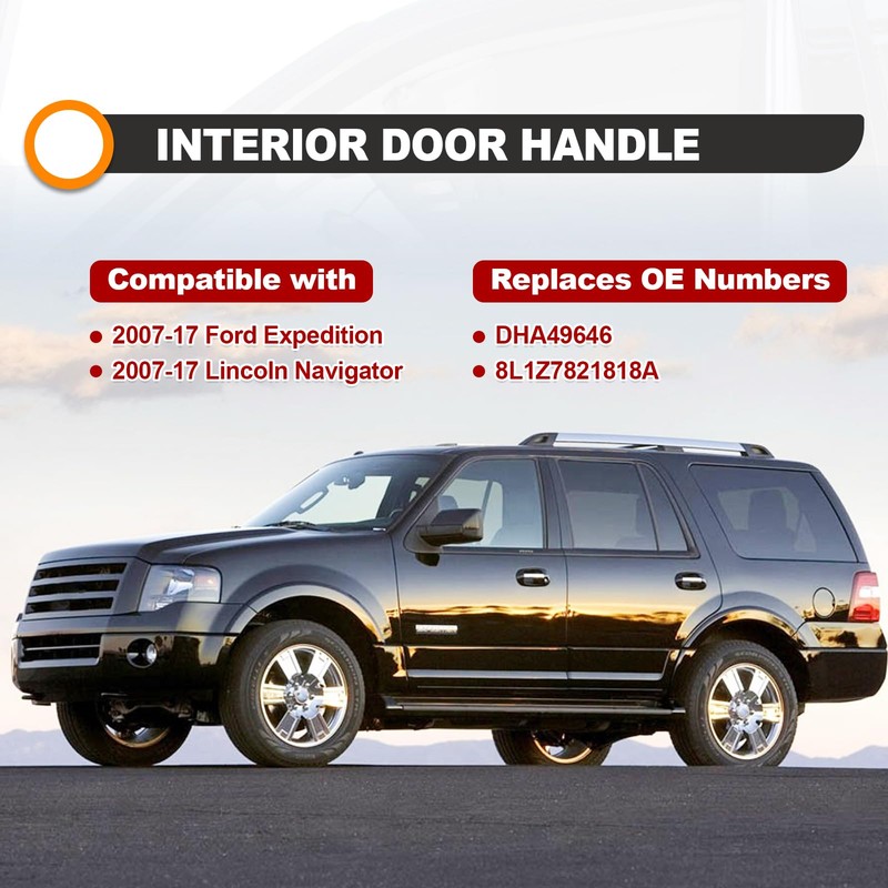 Vrasly Right Passenger Side Interior Door Handle Front Or Rear,