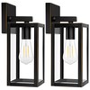 2-Pack Outdoor Lights for House, Waterproof Bronze Exterior Light Fixtures
