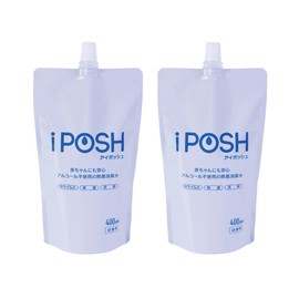 iPOSH Refill Pouch, 13.5 fl oz (400 ml), 2 Bottles