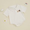 Baby Boy Summer Clothes Newborn Striped Mallard Duck Bubble Romper