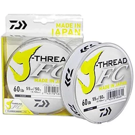 Daiwa J-THREAD Flouro Leader 50M 80lb