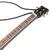 Miniature Electric Guitar Model Innovative Simulation Hand Crafted Wooden Guitar