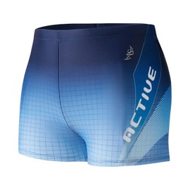 Angel season Swim Jammer Square Leg, Light Blue, X-Large