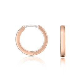 Limerencia Titanium Hoop Earrings for Men and Women, G23 Medical Hypoallergenic Hoop Earrings, 8-12 mm Earrings for Sensitive Ears, Fashion Women's Jewellery, Titanium, No Gemstone