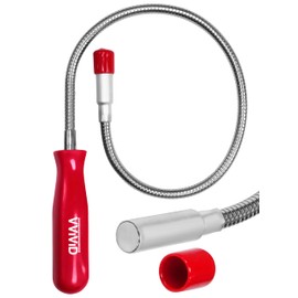 VViViD Magnetic Pick-Up Tool with 3lbs Lifting Capacity - Magnet Flexible Steel Shaft of 23”