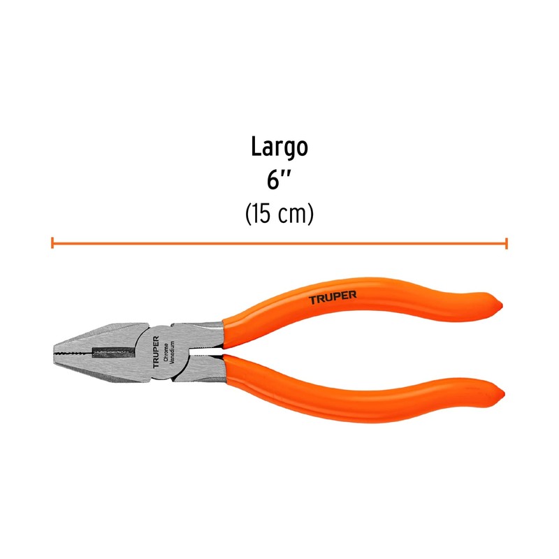 TRUPER T200-6 Lineman's Pliers 6" (15cm)