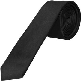 Kids Boys Plain Long Length Satin Ties 8-16 Years