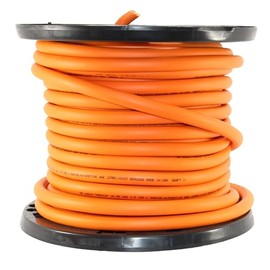 GP Car Audio 1/0 True AWG 100% OFC 0GA Pure Copper Power/Ground Wire Orange Lot