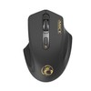 Wireless Mouse, Silent Click, 2.4GHz, 1600 DPI, Black with USB