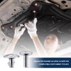 WINUERK 14 PCS Engine Splash Shield Screws, Lower Engine Cover