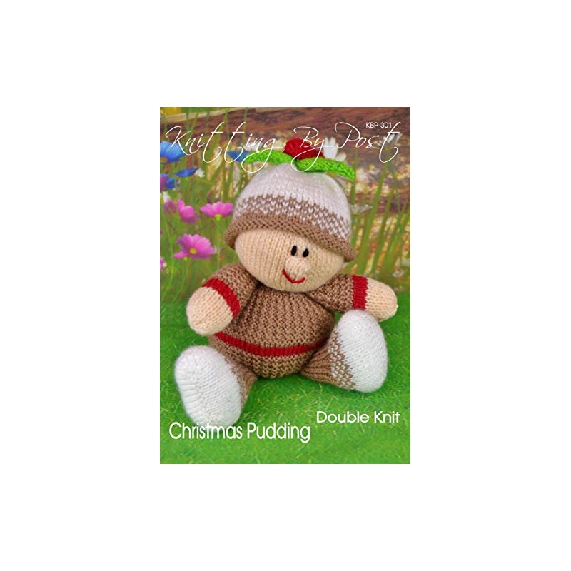 Knitting Pattern - Christmas Pudding from Knitting by Post