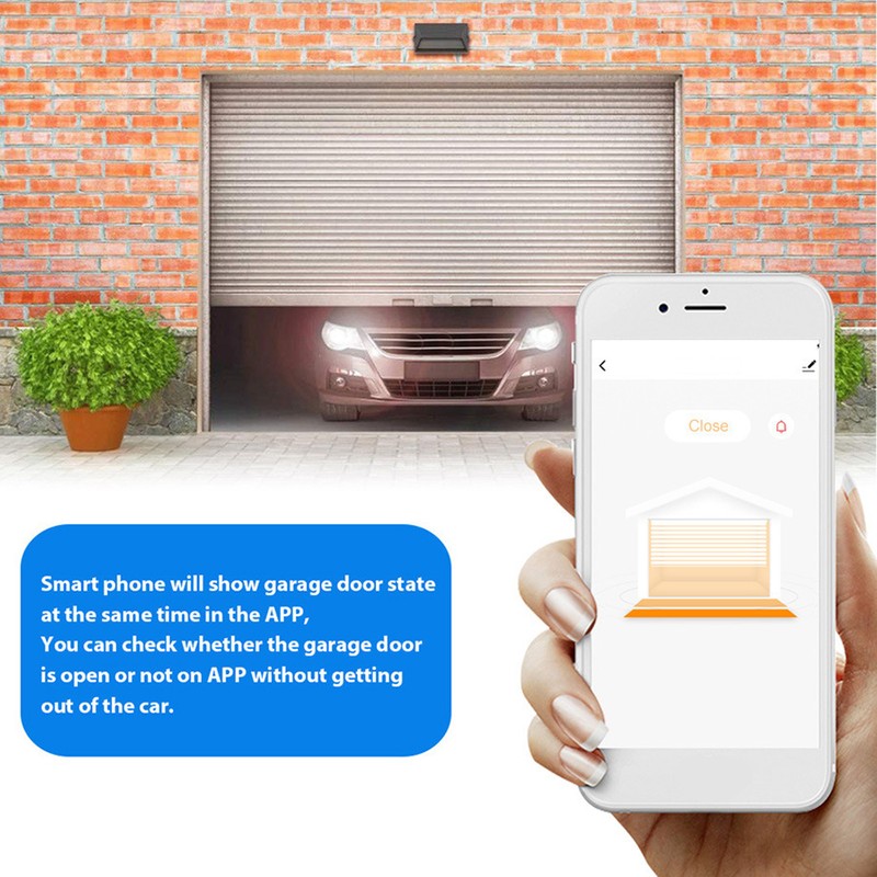 Smart Garage Controller 100‑240V ABS Smartphone App Control Wifi Smart