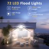 ZHPINGMX 50W LED Flood Light Outdoor, 5000LM Super Bright Floodlight