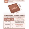 Aulock 4PCS Silicone Food Dehydrator Sheets with Edge, Compatible with