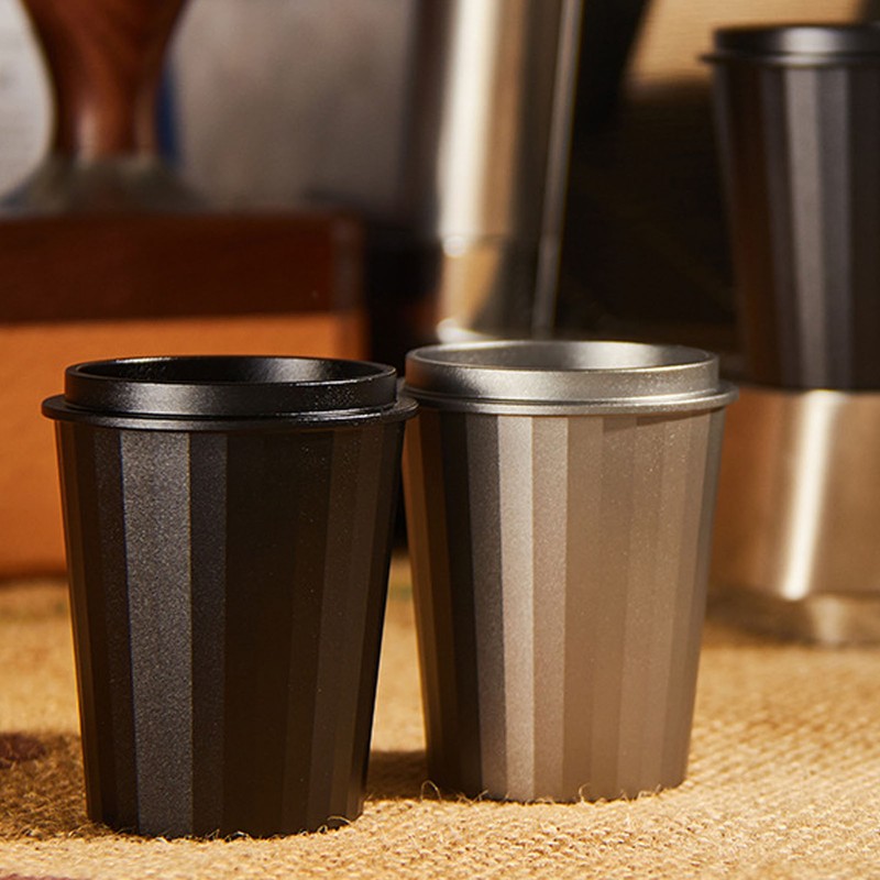 51mm Coffee Dosing Cup Aviation Aluminum Alloy Cup Powder Feeder