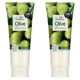On the Body The Natural Olive Moisturizing Cleansing Foam, 200g, 2 packs / 온더바디 더 내추럴 올리브 촉촉한 클렌징 폼, 200g, 2개