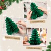 Kiiwah 6 Piece Christmas Tree Decoration Paper Set, Small Christmas