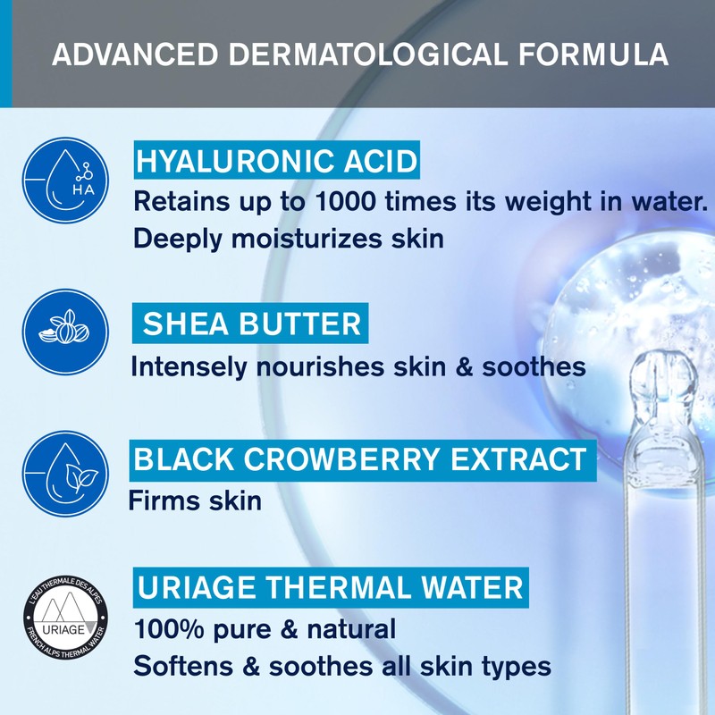 Uriage Eau Thermale Unctuous Body Balm 200ml - Dry &
