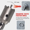 DEHUIWI 6 Pcs Concrete Hole Saw Kit, 5 Inch SDS