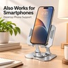 Foldable Tablet & Phone Stand for Desktop Use – 360°
