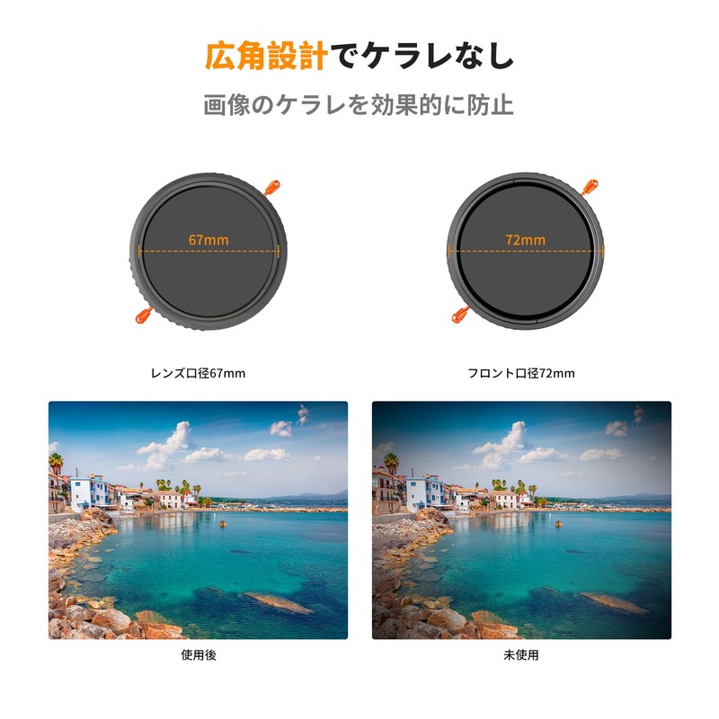 K&F CONCEPT 55mm ND2-32