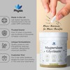 Physis Magnesium Glycinate | 120 Tablets | Vegan Magnesium Supplements
