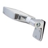 Replacement Driver Manual Side View Mirror Chrome Door Hinge Mounted