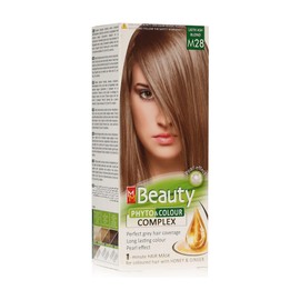 MM Beauty Permanent Hair Colour MM Beauty Phyto & Colour 125g - No. M28 Light Ash Blonde