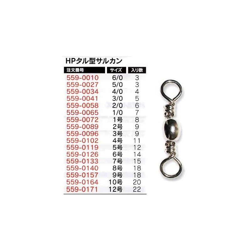 Shimoda Fishing Goods HP Tull-Shaped Salkan No. 2 Stainless Steel