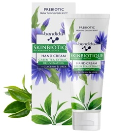 Bendida Skinbiotique Hand Cream with Green Tea Extract + Glycerine I Moisturising Cream for Rough, Stressed Skin I Gentle Care Cream for Dry Hands and Stressed Skin 50 ml