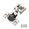 FURNIWARE 50 Pieces Soft Closing Cabinet Hinges, 3/4 inch Overlay
