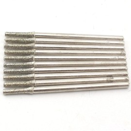 ILOVETOOL Lapidary Diamond Drill Bits 1.8mm Carving Burrs for Dremel Pack of 30Pcs