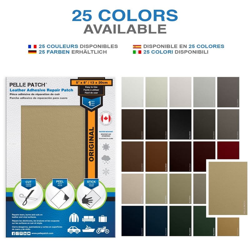 Pelle Patch - Vinyl Siding Repair Patch - 25 Colors