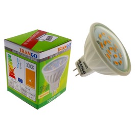 3 x Trango dimmable 12V LED bulb 6 watts MR16 GU5.3 TGMR1615
