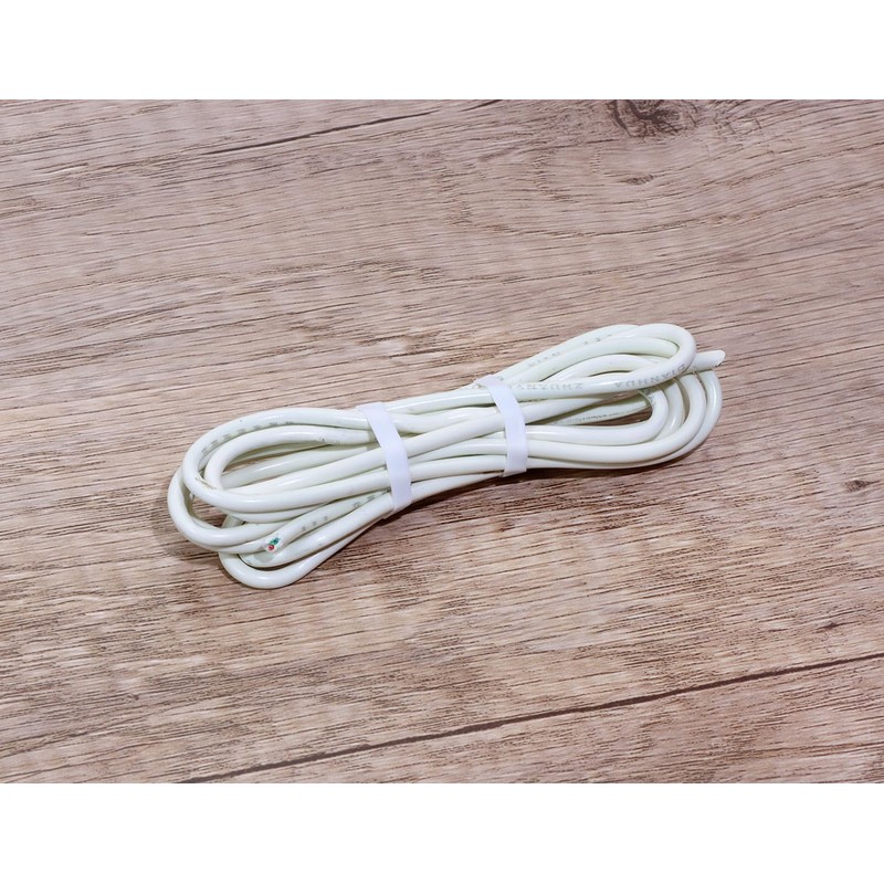 ONLYKXY 200 Pieces White Mini Silicone Cable Ties 0.3 inch