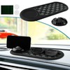 Herxsin Multifunction Car Anti-Slip Mat, Car Dashboard Mobile Phone Holder,
