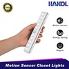 HAKOL- 3 Pack LED Motion Sensor Closet Lights Battery Operated
