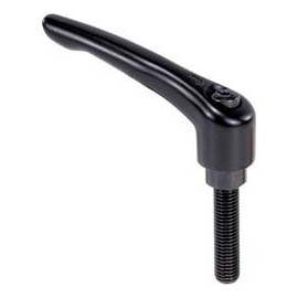 Kipp Adj Handle, MD, 3/8-16, Ext, 1.57, 2.93