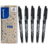PILOT Frixion Ball, Pacco Da 5, Penna Cancellabile Al Calore