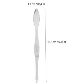 ULTECHNOVO 8pcs Stainless Steel Crab Eating Tools Set Ergonomic Crab Forks Picks for Seafood Preparation Stylish Kitchen Utensils