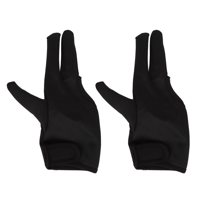 2Pcs 3 Finger Barber Glove Insulated Hair Styling Heat Protector