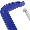 SINJEUN 3 Pack 10 Inch C-Clamp, Cast Iron C-Clamp Heavy