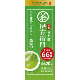 Uji no Dewu Iemon Green Tea with Matcha, 3.5 oz (100 g)